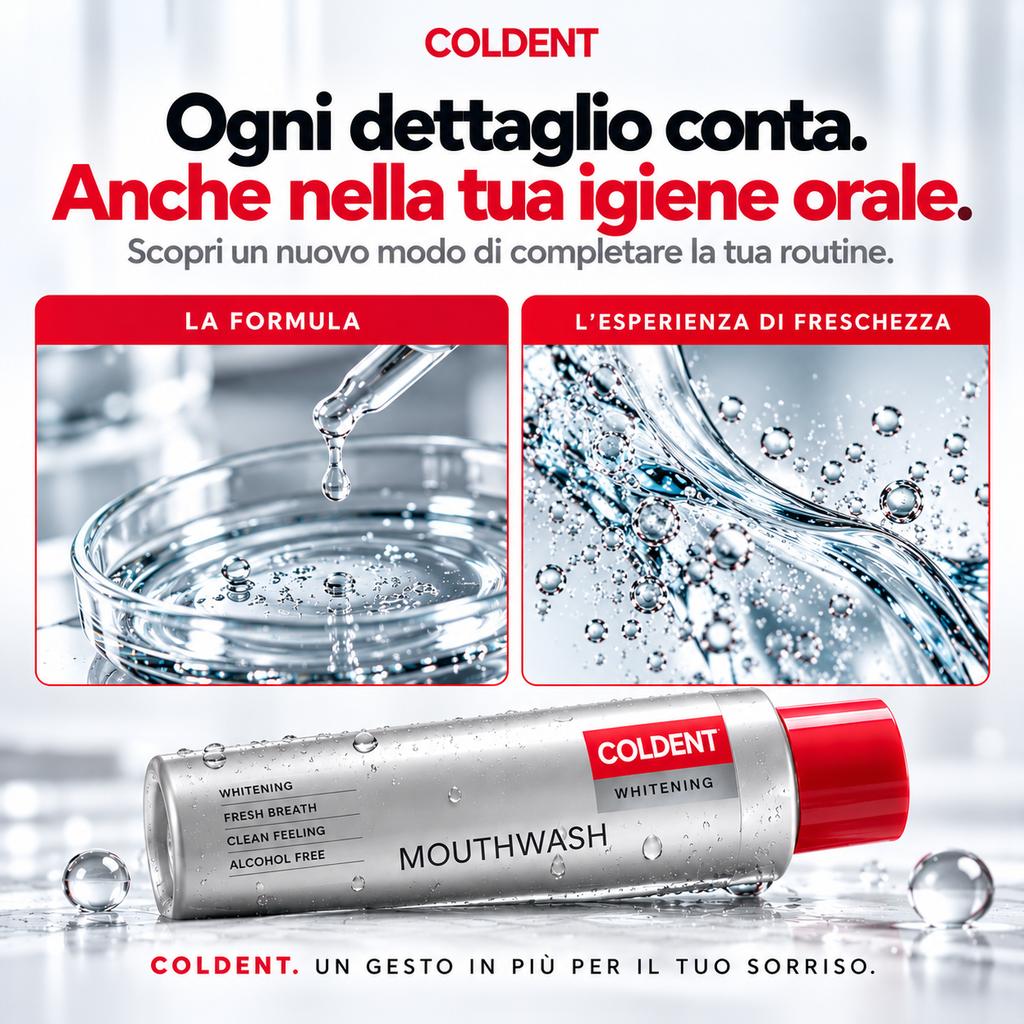 COLDENT™ - Colluttorio per sbiancamento e cura